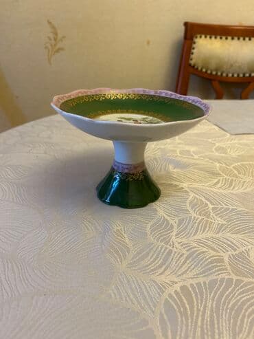 Tort və şiriniyyat qabı, Farfor, Rusiya lalafo.az -da Tort və şiriniyyat qabı, Farfor, Rusiya