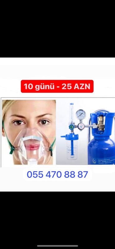 Tibbi oksigen balonu icaresi satişi - lalafo.az -da — 1 Tibbi oksigen balonu icaresi satişi - — 1