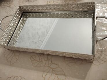 Сушилки: Güzgülü metal servis sini biraz balacadır - Dikdörtgen forma at lalafo.az — 5 Сушилки: Güzgülü metal servis sini biraz balacadır - Dikdörtgen forma — 5