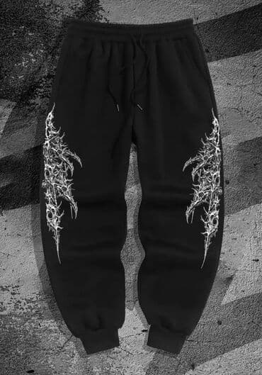 Qara rəngli unisex idman şalvarı - Dizayn: Hər iki balaq boyunca lalafo.az -da Qara rəngli unisex idman şalvarı - Dizayn: Hər iki balaq boyunca