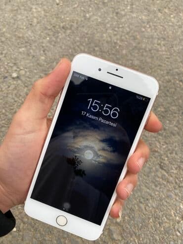 IPhone 7 Plus, Rose Gold, Barmaq izi lalafo.az -da IPhone 7 Plus, Rose Gold, Barmaq izi