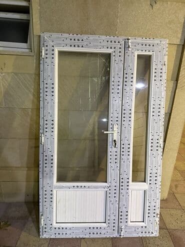 PVC şüşəli balkon/qapı sistemi - Brend: VEGA profil - Material: ağ lalafo.az -da PVC şüşəli balkon/qapı sistemi - Brend: VEGA profil - Material: ağ