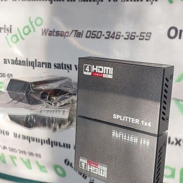 HDMİ paylayıcı 1-giriş/4-çıxışla. məhsul yenidir/ dəmir korpuslu lalafo.az -da HDMİ paylayıcı 1-giriş/4-çıxışla. məhsul yenidir/ dəmir korpuslu
