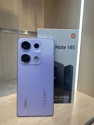 Redmi Note 14S, 256 GB, rəng - Bənövşəyi lalafo.az -da Redmi Note 14S, 256 GB, rəng - Bənövşəyi