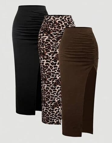 Midi Ətək, Trikotaj, L lalafo.az -da Midi Ətək, Trikotaj, L