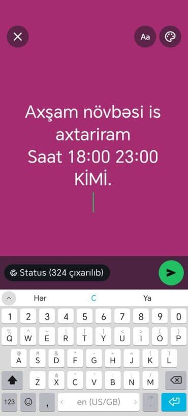 Is axtariram lalafo.az -da Is axtariram