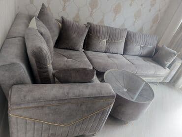 Künc divan, İşlənmiş, Açılan, Bazalı, Vеlur parça, Çatdırılma yoxdur lalafo.az -da Künc divan, İşlənmiş, Açılan, Bazalı, Vеlur parça, Çatdırılma yoxdur