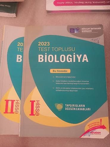 Məhsul: “2023 Test Toplusu – Biologiya” (DİM), I və II hissə lalafo.az -da Məhsul: “2023 Test Toplusu – Biologiya” (DİM), I və II hissə
