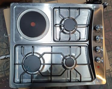 Gas stoves: Qarışıq sobası Quraşdırılan, 4 gözlü, Yeni lalafo.az -da — 1 Gas stoves: Qarışıq sobası Quraşdırılan, 4 gözlü, Yeni — 1