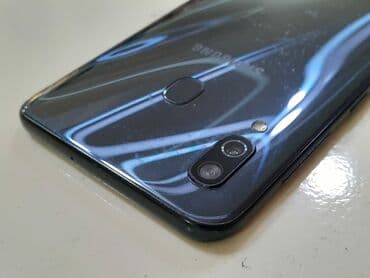 Samsung Galaxy A30, 64 GB, rəng - Göy, İki sim kartlı, Face ID, Sensor lalafo.az -da Samsung Galaxy A30, 64 GB, rəng - Göy, İki sim kartlı, Face ID, Sensor