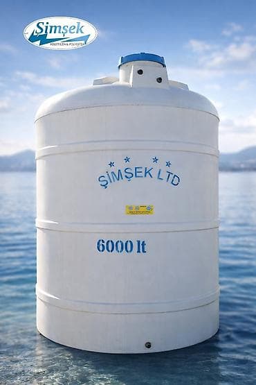 Şimşek LTD 6000 lt su çəni - Həcm: 6000 litr - Material: Polietilen lalafo.az -da Şimşek LTD 6000 lt su çəni - Həcm: 6000 litr - Material: Polietilen