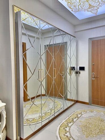 Güzgü Divar üçün, Dekorativ, Arxa işıqlı lalafo.az -da Güzgü Divar üçün, Dekorativ, Arxa işıqlı