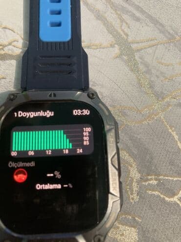 Запонки: Смарт часы, Умные, Водонепроницаемый, цвет - Голубой at lalafo.az — 6 Запонки: Смарт часы, Умные, Водонепроницаемый, цвет - Голубой — 6