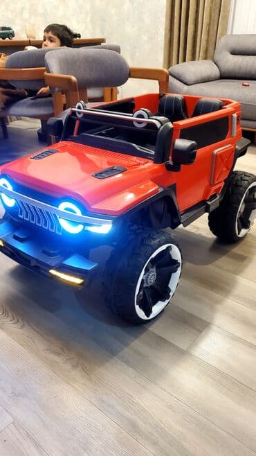 Uşaq üçün elektrikli off-road maşın - Rəng: qırmızı, SUV-jeep lalafo.az -da Uşaq üçün elektrikli off-road maşın - Rəng: qırmızı, SUV-jeep
