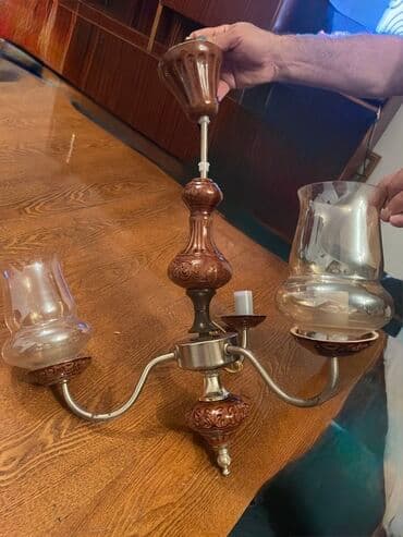 Çılçıraq, 3 lampa, Metal lalafo.az -da Çılçıraq, 3 lampa, Metal