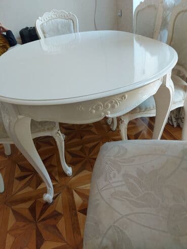 Qonaq otağı üçün, İşlənmiş, Transformer, Oval masa, 6 stul lalafo.az -da Qonaq otağı üçün, İşlənmiş, Transformer, Oval masa, 6 stul
