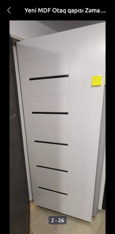 Потолок: Для спальни Новый Межкомнатная дверь 90х205 см С наличником, C гарантией, Платная установка, Бесплатная доставка, Платная доставка, Доставка в районы at lalafo.az — 23 Потолок: Для спальни Новый Межкомнатная дверь 90х205 см С наличником, C гарантией, Платная установка, Бесплатная доставка, Платная доставка, Доставка в районы — 23