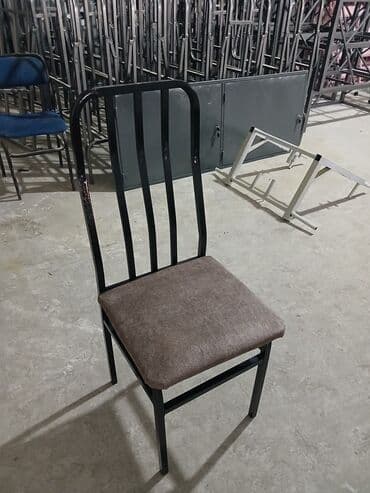 Metall kar2lkaslı yumşaq oturacaqlı stul - Karkas: qalın metal lalafo.az -da Metall kar2lkaslı yumşaq oturacaqlı stul - Karkas: qalın metal