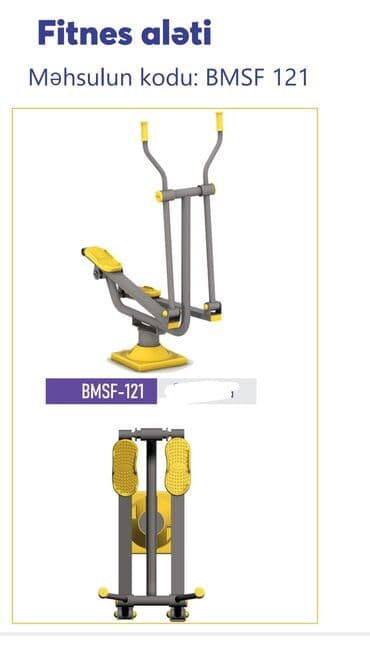 Dəbilqələr: Açıq hava fitnes avadanlıqları – sarı/qrafit rəng palitrası, metal lalafo.az -da — 61 Dəbilqələr: Açıq hava fitnes avadanlıqları – sarı/qrafit rəng palitrası, metal — 61