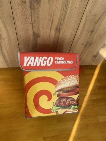 Yango “Yemək Çatdırılması” termal çanta Təzədir ofistən hötürdüm elə lalafo.az -da Yango “Yemək Çatdırılması” termal çanta Təzədir ofistən hötürdüm elə