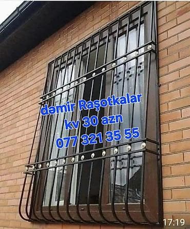 Xidmət: Dəmir reşotkalar və cam balkon hazırlanması və quraşdırılması lalafo.az -da Xidmət: Dəmir reşotkalar və cam balkon hazırlanması və quraşdırılması