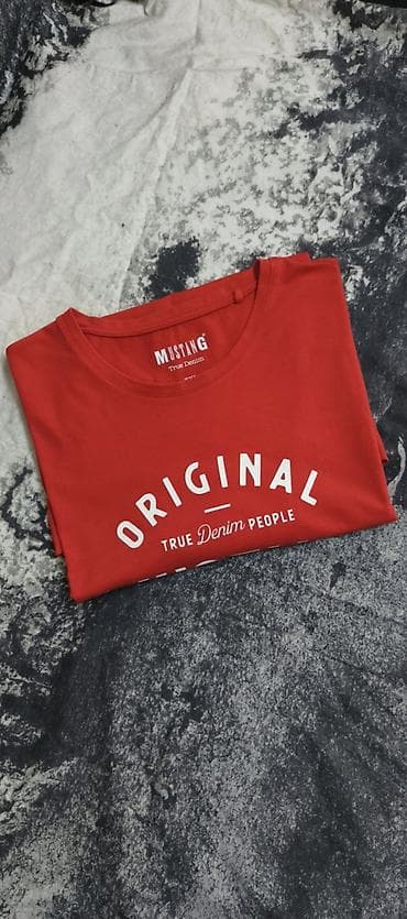 Futbolka, Mustang, 3XL, rəng - Qırmızı lalafo.az -da Futbolka, Mustang, 3XL, rəng - Qırmızı