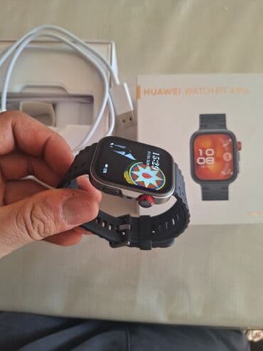 Smart saat, Huawei, Sensor ekran, rəng - Boz lalafo.az -da Smart saat, Huawei, Sensor ekran, rəng - Boz