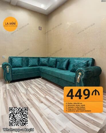 Künc divan, Açılan, Bazalı, Parça, Şəhərdaxili pulsuz çatdırılma lalafo.az -da Künc divan, Açılan, Bazalı, Parça, Şəhərdaxili pulsuz çatdırılma