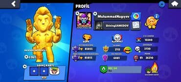 Brawl Stars oyun hesabı - Profil adı: MuhammadNagiyev - Klub lalafo.az -da Brawl Stars oyun hesabı - Profil adı: MuhammadNagiyev - Klub