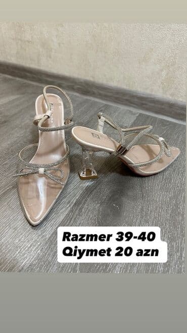 Şəffaf detallı qadın ayaqqabısı – elegant açıq burunlu model - Ölçü lalafo.az -da Şəffaf detallı qadın ayaqqabısı – elegant açıq burunlu model - Ölçü