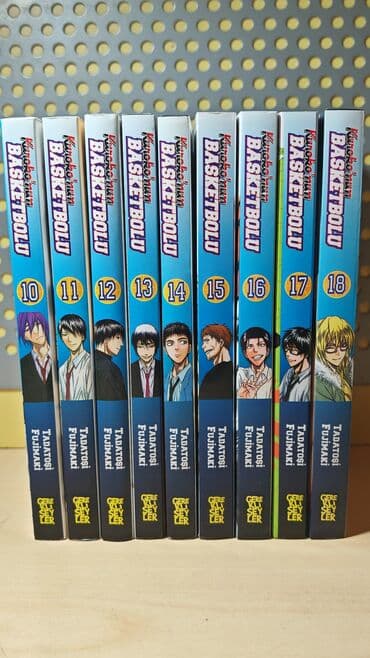 Комиксы, манга: Məhsul: Kuroko’nun Basketbolu – manga seriyası (Türkcə nəşr) Təsvir at lalafo.az — 3 Комиксы, манга: Məhsul: Kuroko’nun Basketbolu – manga seriyası (Türkcə nəşr) Təsvir — 3