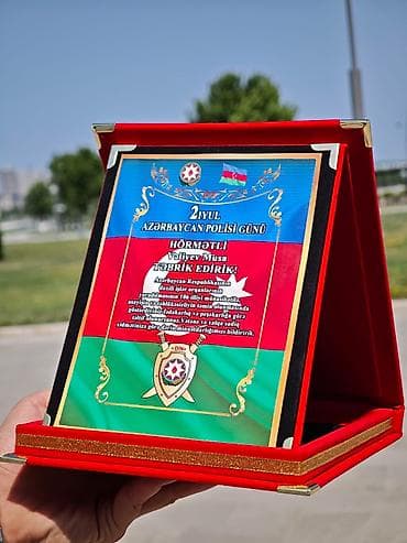 Fərdi dizaynlı təltif lövhəsi – - Məhsul: Masaüstü plaket/lövhə - at lalafo.az Fərdi dizaynlı təltif lövhəsi – - Məhsul: Masaüstü plaket/lövhə -