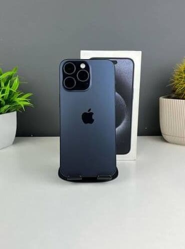 IPhone 15 Pro Max, 512 GB, Blue Titanium lalafo.az -da IPhone 15 Pro Max, 512 GB, Blue Titanium
