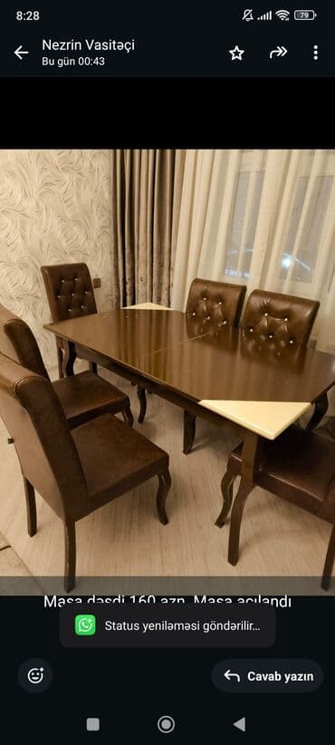 Masa dəsdi 160 azn Masa açılandı Hövsan Rahid ++ Nəzrin lalafo.az -da Masa dəsdi 160 azn Masa açılandı Hövsan Rahid ++ Nəzrin