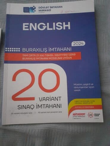 İngilis dili 20 Sınaq 11ci sinif-təzədir üstündə işlənilməyib lalafo.az -da İngilis dili 20 Sınaq 11ci sinif-təzədir üstündə işlənilməyib