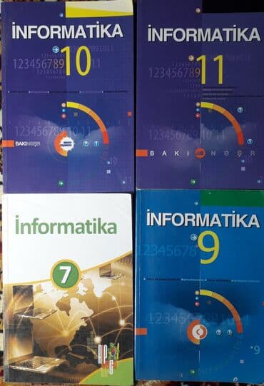 İnformatika kitabları 1 manata lalafo.az -da İnformatika kitabları 1 manata
