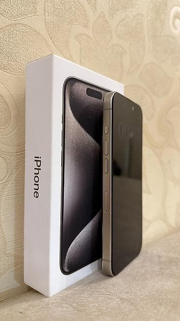 IPhone 15 Pro, 128 GB, Natural Titanium, Zəmanət lalafo.az -da IPhone 15 Pro, 128 GB, Natural Titanium, Zəmanət