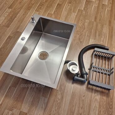 Джакузи ванны: Новый Квадратная Кухонная мойка, Без шкафа, Нержавейка, Бесплатная доставка at lalafo.az — 5 Джакузи ванны: Новый Квадратная Кухонная мойка, Без шкафа, Нержавейка, Бесплатная доставка — 5