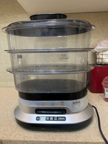 Buxarlı bişirici Tefal, qabların sayı - 3, İşlənmiş, Ünvandan götürmə lalafo.az -da — 1 Buxarlı bişirici Tefal, qabların sayı - 3, İşlənmiş, Ünvandan götürmə — 1