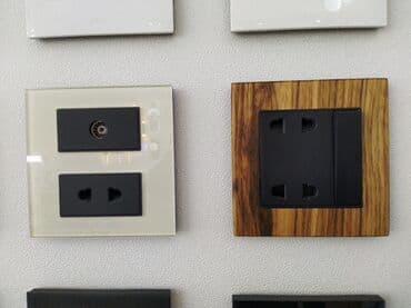 Divar üçün nəzərdə tutulmuş müxtəlif dizaynlarda elektrik rozetkaları lalafo.az -da Divar üçün nəzərdə tutulmuş müxtəlif dizaynlarda elektrik rozetkaları