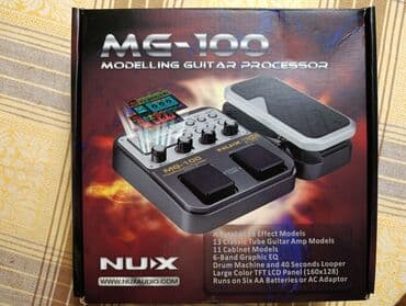 Pedallar: Nux MG-100 Gitara Prosessoru - 220 Azn Tam yeni heç istifadə lalafo.az -da — 3 Pedallar: Nux MG-100 Gitara Prosessoru - 220 Azn Tam yeni heç istifadə — 3