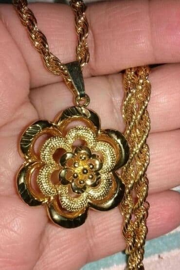 Качественная бижутерия, с золотым покрытием 18 карат.Новое lalafo.az -da Качественная бижутерия, с золотым покрытием 18 карат.Новое