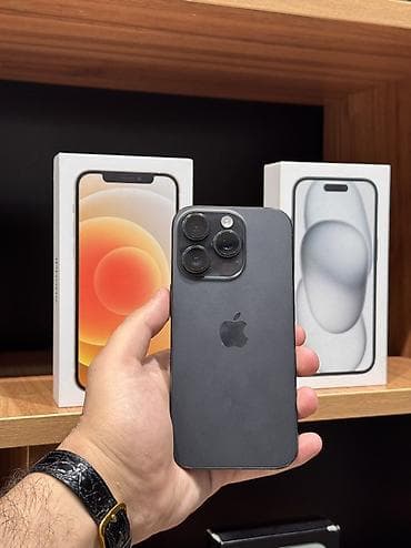 IPhone 16 Pro, 128 GB, Black Titanium lalafo.az -da IPhone 16 Pro, 128 GB, Black Titanium