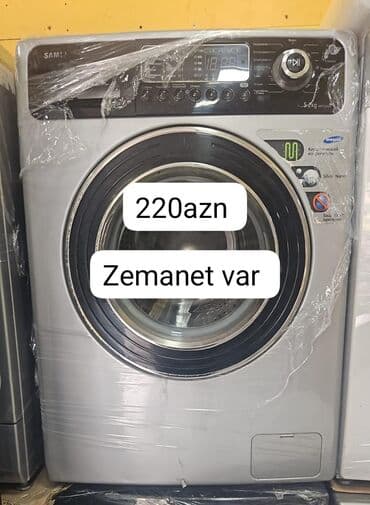 Paltaryuyan maşın Samsung, 5 kq, Avtomat, Qurutmasız, Kredit var lalafo.az -da Paltaryuyan maşın Samsung, 5 kq, Avtomat, Qurutmasız, Kredit var