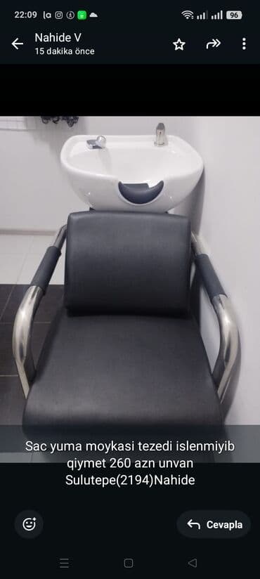 Sac yuma moykasi tezedi islenmiyib qiymet 260 azn unvan lalafo.az -da Sac yuma moykasi tezedi islenmiyib qiymet 260 azn unvan