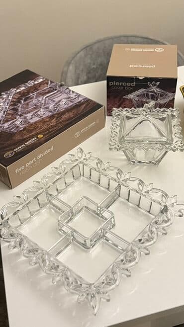 Crystal Bohemia şüşə dəst Cəmi iki dəfə istifadə olunub qutusuda var lalafo.az -da Crystal Bohemia şüşə dəst Cəmi iki dəfə istifadə olunub qutusuda var