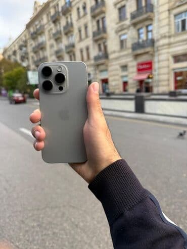 IPhone 15 Pro, 128 GB, Space Gray lalafo.az -da IPhone 15 Pro, 128 GB, Space Gray