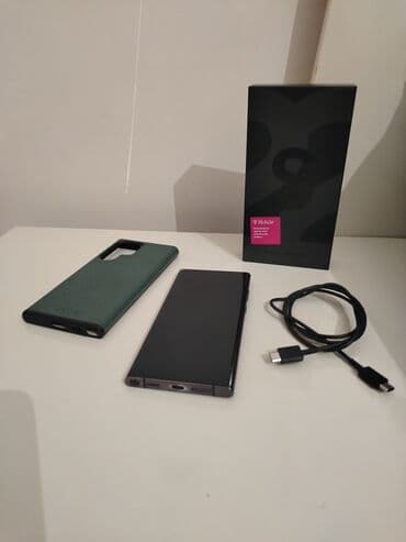 Samsung Galaxy S22 Ultra, 128 GB, rəng - Qara, Zəmanət, Sensor, Barmaq izi lalafo.az -da Samsung Galaxy S22 Ultra, 128 GB, rəng - Qara, Zəmanət, Sensor, Barmaq izi