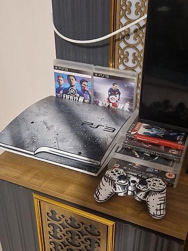 PlayStation 3 (PS3) konsol paketi - Konsol: PS3 “slim” modeli, üst lalafo.az -da PlayStation 3 (PS3) konsol paketi - Konsol: PS3 “slim” modeli, üst