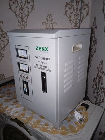 ZENX SVC-5000VA avtomatik AC gərginlik stabilizatoru - Güc: 5000 VA - lalafo.az -da ZENX SVC-5000VA avtomatik AC gərginlik stabilizatoru - Güc: 5000 VA -